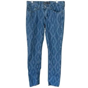 Levi’s Aztec Tribal Print Demi Curve Skinny Fit Jean